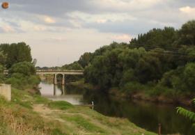 Ο "Ερυθροπόταμος" κοιτώντας ανατολικά.