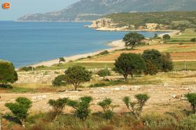 Στον αρχαιολογικό χώρο της Μεσημβρίας.