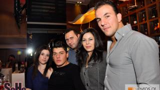 Κυριακάτικο 'Wine 'n' dine' στο Soho Absolutely Fabulous cafe.