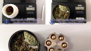 Ναρκωτικά είχαν κρυμμένα στα σακίδια πλάτης 2 άντρες.