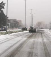 Η είσοδος της Αλεξανδρούπολης σήμεραα το πρωί.