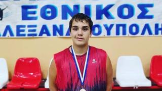 Χάλκινο μετάλλιο για τον Βραχιώλια Αλέξανδρο από τον Εθνικό!