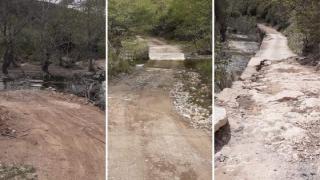 Σχεδόν αδύνατη η πρόσβαση στους Αγίους Θεοδώρους λόγω των ρημαγμένων δρόμων