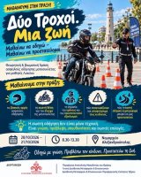 Διήμερη δράση οδικής ασφάλειας για μαθητές Λυκείου στην Αλεξανδρούπολη, στις 20 και 21
