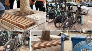 "Βομβαρδισμένο" από κουτσουλιές το κέντρο της Αλεξανδρούπολης!