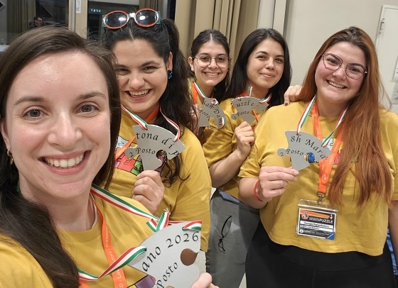 Επιτυχής η συμμετοχή της ελληνικής ομάδας σε διεθνή αγώνα πάζλ στην Ιταλία.