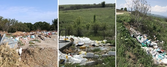 Αγωνία για τους σκουπιδότοπους που δημιουργούνται σε περιοχές του βορείου Έβρου.