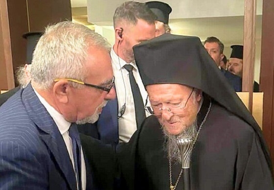 Ο Οικουμενικός Πατριάρχης προσκάλεσε τον Γενικό Διευθυντή της Μεταλλεία Θράκη στην Κωνσταντινούπολη.