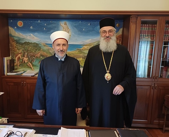 Με τον νέο Μουφτή Διδυμοτείχου συναντήθηκε ο Μητροπολίτης Άνθιμος.