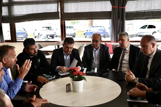 Στην Κομοτηνή ο Υφυπουργός Αγροτικής Ανάπτυξης και συνάντηση με τον Περιφερειάρχη.