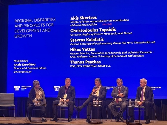 Το όραμά του για την Ανατολική Μακεδονία και Θράκη ανέπτυξε στη Θεσσαλονίκη ο Περιφερειάρχης.