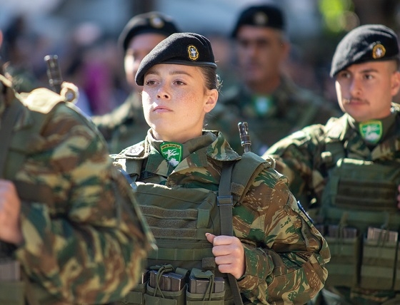 Οι γυναίκες έχουν κατακτήσει επάξια τη θέση τους στις ένοπλες δυνάμεις.