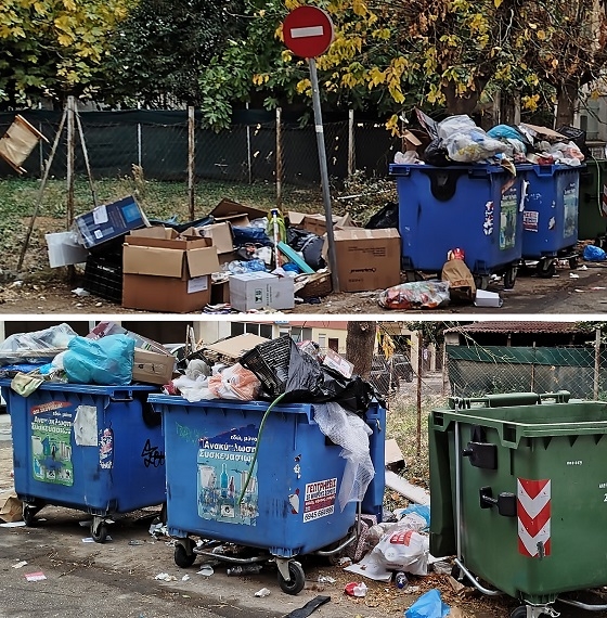 Πάλι αυτή η εικόνα στο ίδιο σημείο της Αλεξανδρούπολης.