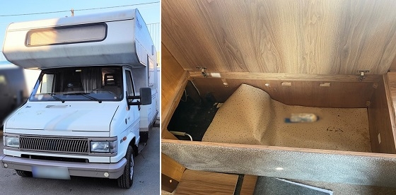 Τροχόσπιτο με έντεκα παράνομους μετανάστες εντοπίστηκε στους Κήπους Έβρου.