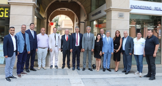 Σκοπός της επίσκεψης ήταν η σύσφιξη των σχέσεων συνεργασίας μεταξύ των τριών Επιμελητηρίων