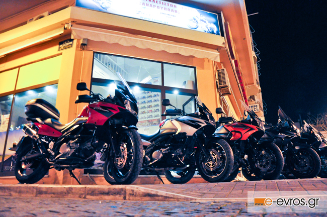Και οι  V-strom (άδες), μέλη της Λέσχης Μοτοσικλετιστών Έβρου.
