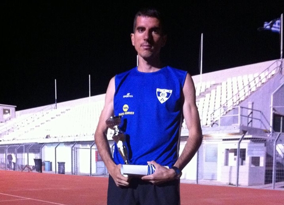  Πέτυχε μία σπουδαία επίδοση, η οποία και αποτελεί νέο ρεκόρ Εθνικού.