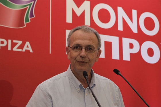 Στον Έβρο ο νέος γραμματέας του ΣΥΡΙΖΑ Παναγιώτης Ρήγας.