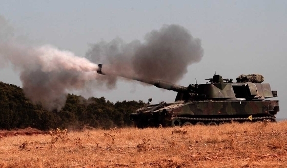 Άσκηση με βολές Πυροβολικού με πραγματικά πυρά στην Αλεξανδρούπολη