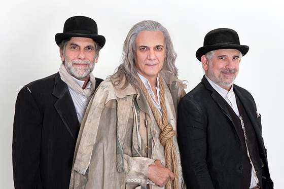 Οι πρωταγωνιστές Μπέζος, Κιμούλης και Φιλιππίδης