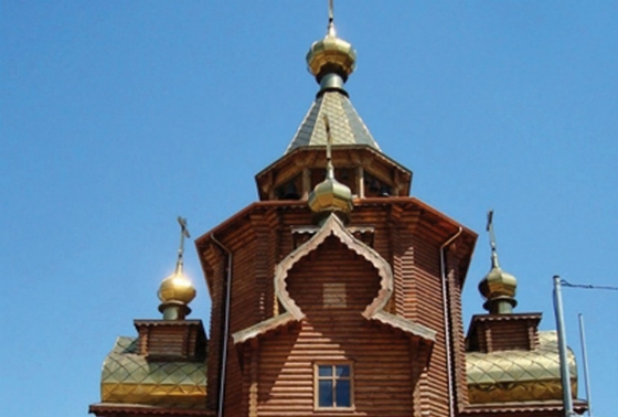 Δώρο από τη Ρωσία ένα ξύλινο παρεκκλήσι σε ρωσικό στυλ στην Αλεξανδρούπολη