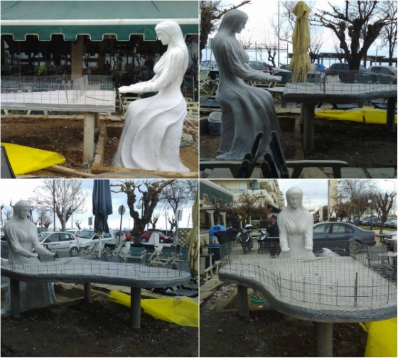 Η Αλεξανδρούπολη άλλη μια φορά γκρινιάζει, αυτή τη φορά για το γλυπτό