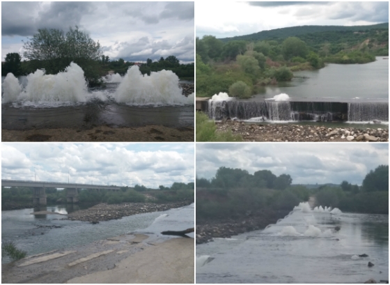 Ο τσιμεντένιος σίφωνας που βρίσκεται εντός της κοίτης του ποταμού Άρδα κάτω ακριβώς από τη γέφυρα των Κομάρων του Δήμου Ορεστιάδας εμφανίζει εδώ και χρόνια πολύ σημαντικές φθορές