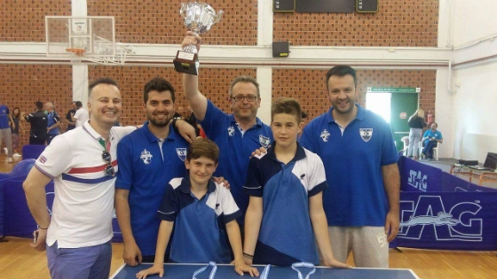 Μια τρομερή επιτυχία που θα μείνει στην ιστορία σημειώθηκε από το τμήμα επιτραπέζιας αντισφαίρισης του Εθνικού Αλεξανδρούπολης