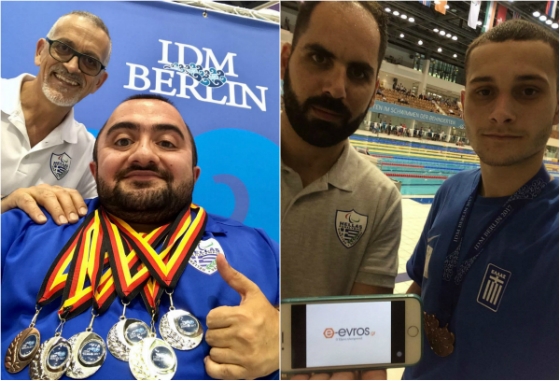 Σάρωσαν τα μετάλλια Μιχαλεντζάκης και Καρυπίδης