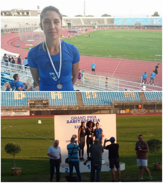 Χάλκινη επέστρεψε η Σπυριδούλα Ναζίρη από το Γκραν Πρι "Δαρβιτζόγλεια"