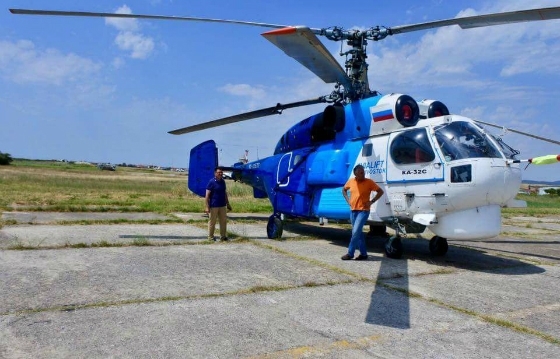 Το ρωσικό ελικόπτερο τύπου Kamov 32c