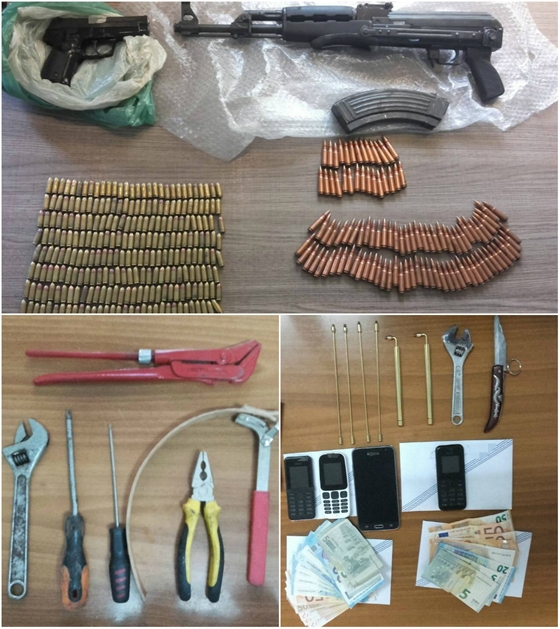 Τα ευρήματα της ΕΛ.ΑΣ.