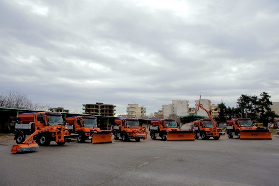 6 εκχιονιστικά οχήματα δώρισε ο ΤΑP στην Περιφέρεια ΑΜΘ