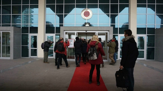 Στιγμιότυπο από το δικαστικό μέγαρο Ανδριανούπολης