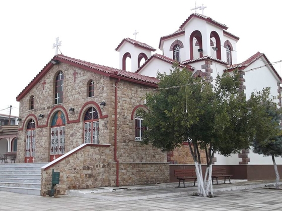 Ο Ι.Ν Αγίας Μαρίνας στο Μαΐστρο Αλεξανδρούπολης