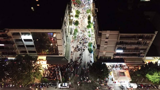 Η Λευκή Νύχτα Αλεξανδρούπολης 2018 από ψηλά!