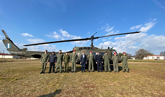 Συναντήσαμε τα πληρώματα των ελικοπτέρων που περιπολούν τον Έβρο (video)