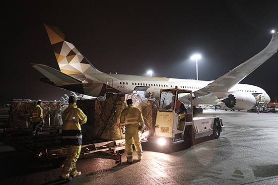 VIDEO: Δωρεά υγειονομικού υλικού από τα Ηνωμένα Αραβικά Εμιράτα για την Ελλάδα