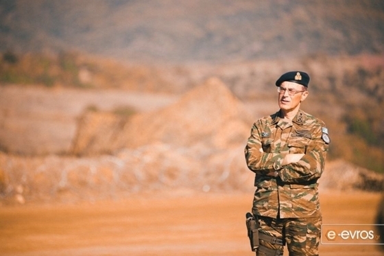 Ο στρατηγός Γεώργιος Καμπάς, επίτιμος Αρχηγός ΓΕΣ.