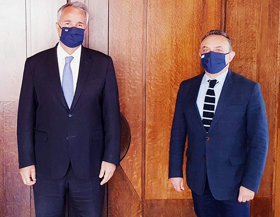 Στιγμιότυπο από τη συνάντηση.