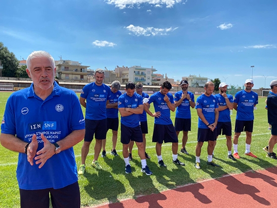 17 χρόνια μετά την θρυλική εκείνη στιγμη της κατάκτησης του Euro 2004 οι μέντορες των παιδιών δίδαξαν τις αξίες του Ευ Αγωνίζεσθαι.