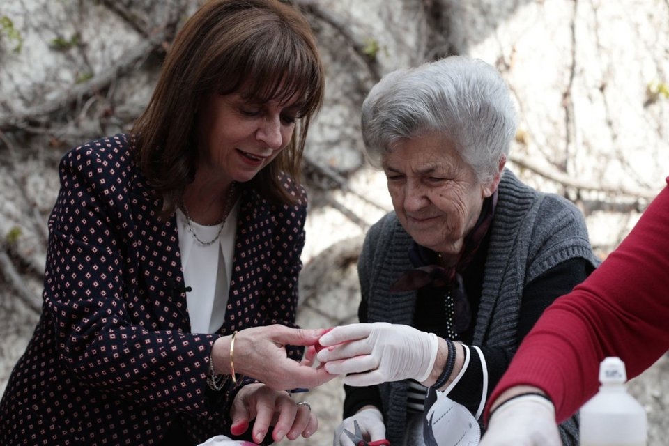Η επίσκεψη της ΠτΔ στο 126 Επιτηρητικό Φυλάκιο & το έθιμο που τήρησε στο Σουφλί