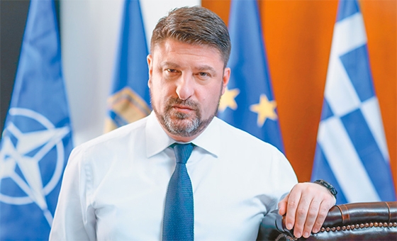 Ο υφυπουργός Εθνικής Άμυνας Ν. Χαρδαλιάς