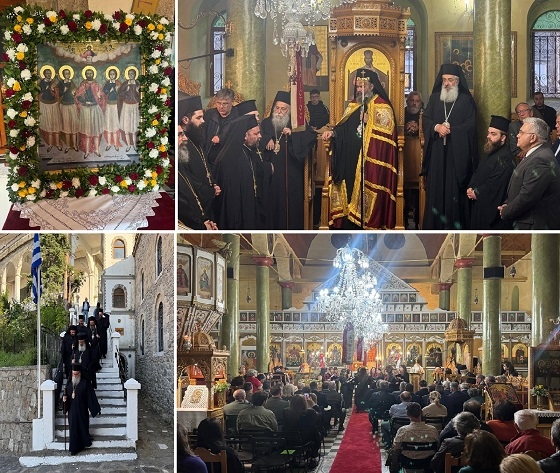 Ο Υφυπουργός Παιδείας στη Σαμοθράκη, για τον εορτασμό των Πέντε Μαρτύρων.