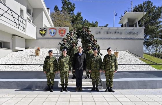 Ο Υφυπουργός Εθνικής Άμυνας, κ. Ιωάννης Κεφαλογιάννης, βρέθηκε χθες, Τετάρτη 3 Απριλίου 2024, στον Έβρο, όπου πραγματοποίησε επισκέψεις σε Σχηματισμούς, Μονάδες και Επιτηρητικά Φυλάκια του Στρατού Ξηρ