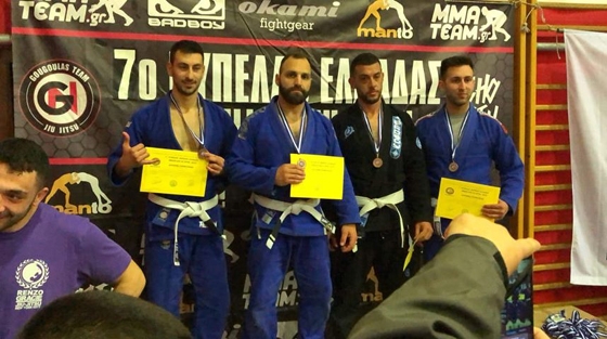 7ο Κύπελλο Ελλάδος Brazilian Jiu Jitsu: Χρυσό για τον Αλεξανδρουπολίτη Δημήτρη Κώτσιο
