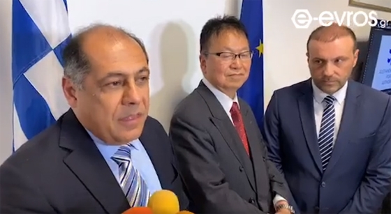 Ο Πρέσβης της Ιαπωνίας στην Ελλάδα επισκέφθηκε την Αλεξανδρούπολη (video)