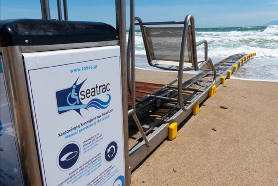 Πρόσβαση στις παραλίες για όλους: Τρία νέα συστήματα seatrac τοποθετεί ο Δήμος Αλεξανδρούπολης