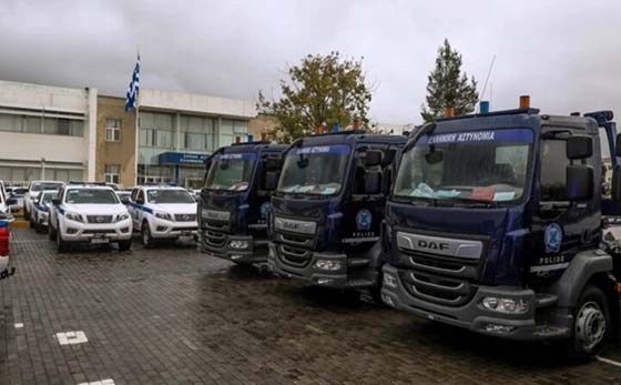 Νέα οχήματα της ΕΛ.ΑΣ  για τη φύλαξη των συνόρων στον Έβρο