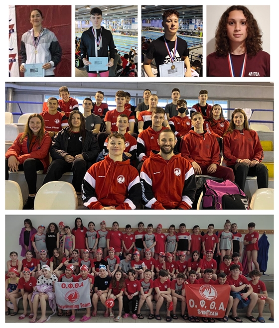 Με 13 μετάλλια επέστρεψαν οι αθλητές του ΟΦΘΑ από τα 38α Νιόβεια & Φιλίππεια 2022